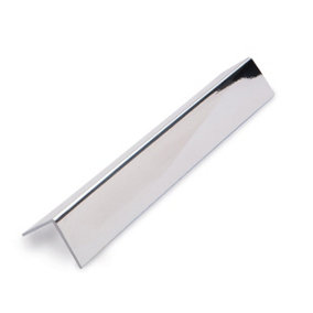 PVC L Shape External Corner Silver Panelling Trim 2700mm - Pack of 4 Trims