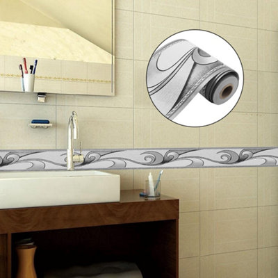 Self adhesive wallpaper border online