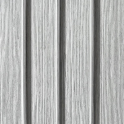 PVC Wall Panels In Grey 35 x 240cm Pack of 8 Waterproof Panels for ...