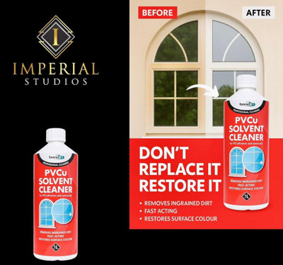 PVCu Solvent Cleaner 1000ml Fast Acting Removes Ingrained Dirt Restores ...