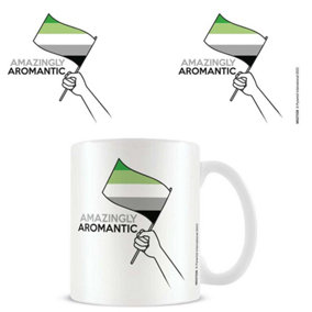 Pyramid International Aromantic Mug White/Black/Green (One Size)
