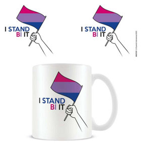 Pyramid International Bisexual Mug White/Purple/Pink (One Size)