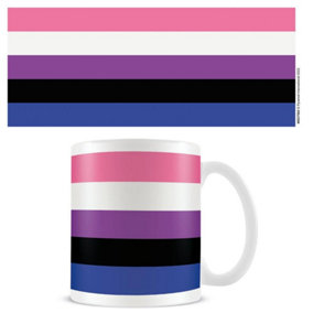 Pyramid International Genderfluid Flag Mug Multicoloured (One Size)