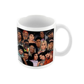 Pyramid International Hip Hop Icons 325ml Mug Multicoloured (One Size)