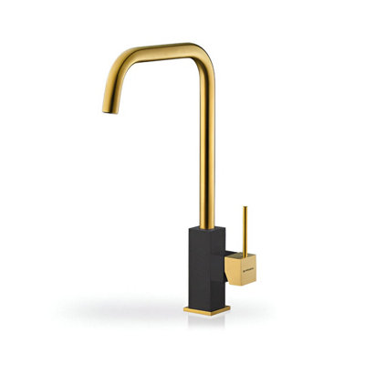 Pyramis Adelita Gold Single Lever Kitchen Tap