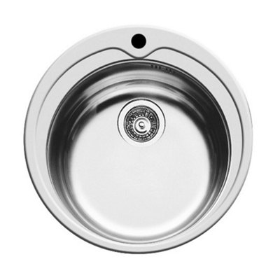 Pyramis Kiba 485 x 163mm 1 Tap Hole Round Bowl