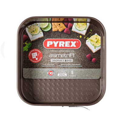 Pyrex Asimetria Non Stick Spring Form Square 24cm