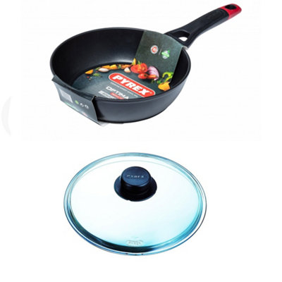 Pyrex Optima+ Frying Pan & Glass Lid | DIY at B&Q