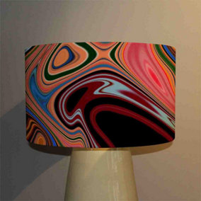 Pyschedelic Marble Pattern (Ceiling & Lamp Shade) / 25cm x 22cm / Ceiling Shade