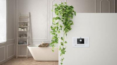 Q Acoustics E120 Bluetooth Wall Amplifier with DAB and Bluetooth Connectivity Home Hi Fi Amp Sound system - White