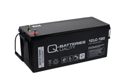 Q-Batteries 12LC-180 12V 193Ah Deep Cycle VRLA AGM Battery