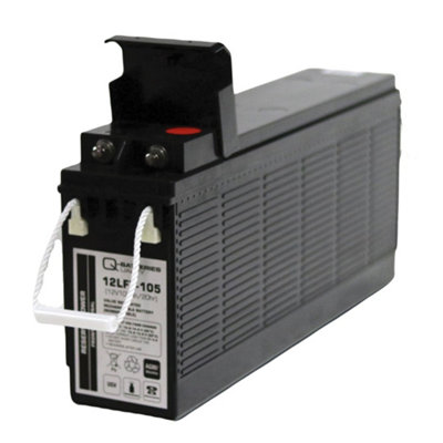 Q-Batteries 12LFT-105 12V 108Ah AGM Front terminal Deep Cycle VRLA AGM Battery