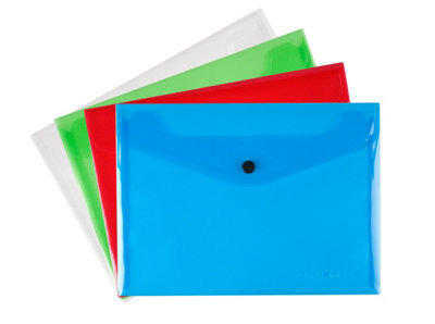 Q-Connect Doc Folders A5 AST Pk12