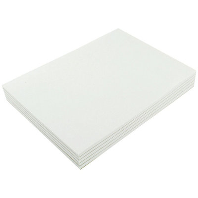 Q-Connect Plain Board Back Memo Pad 160 Pages A4 (10 Pack)