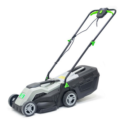 Electric best sale lawnmowers b&q