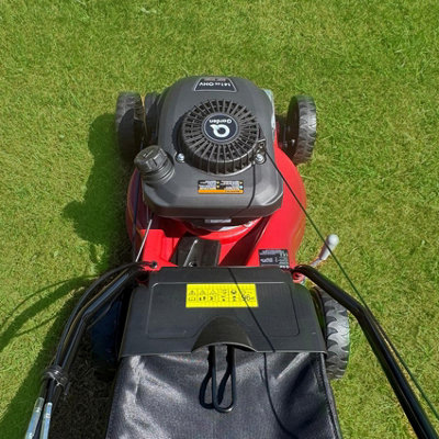 Q Garden 40cm (16") Self Propelled Petrol Rotary Lawn Mower