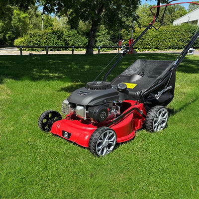 Q Garden QG40 145SP 40cm 16 Self Propelled Petrol Rotary Lawn Mower