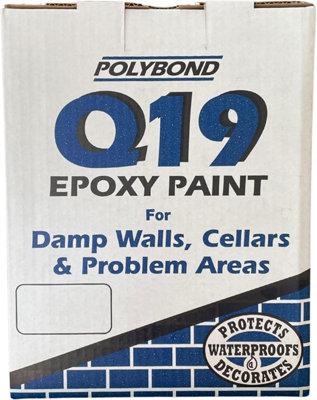 Q19 Clear Damp Proof Membrane Sealant and Waterproof Paint Clear 2.5 Litre