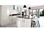 Qty 2x WTC Cashmere Gloss Vogue Lacquered Finish 3mtr Kitchen Plinth