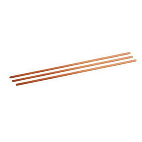 QTY 50 4 Foot Heavy Duty Wooden Broom Brush Handles 1 1/8" Inch Diameter Shaft