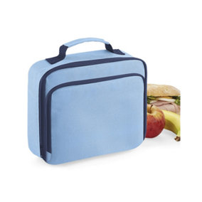 Quadra Lunch Cooler Bag (Pack of 2) Sky Blue (One Size)