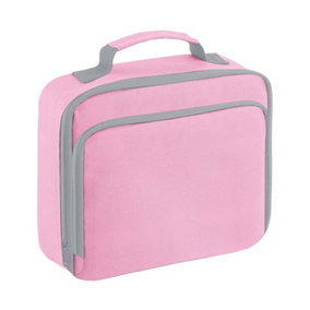 Quadra Lunch Plain Cooler Bag Clic Pink (One Size)