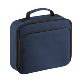 Quadra Lunch Plain Cooler Bag French Navy (One Size)