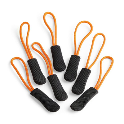 Quadra SLX Zip Puller Pack (Pack Of 10) Orange (One Size)