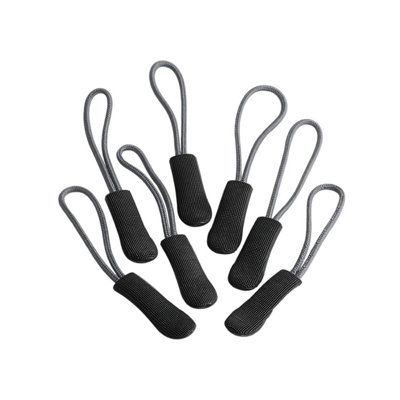 Quadra SLX Zip Pulls (Pack of 10) Grey (One Size)