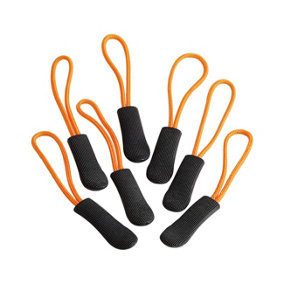 Quadra SLX Zip Pulls (Pack of 10) Orange (One Size)