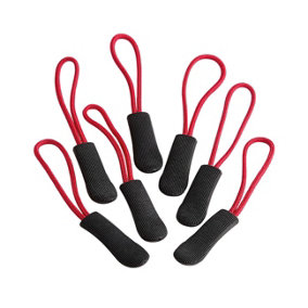Quadra SLX Zip Pulls (Pack of 10) Red (One Size)