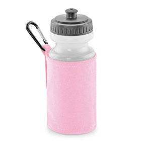 Quadra Water Bottle and Holder Clic Pink (One Size)
