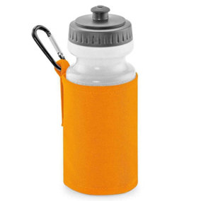 Quadra Water Bottle and Holder Orange (One Size)