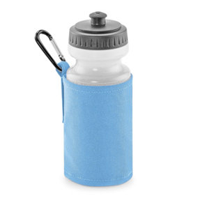 Quadra Water Bottle and Holder Sky Blue (One Size)