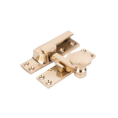 Quadrant Arm Fastener - Polished Brass