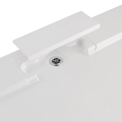 Quadrant Low Profile Shower Tray with Hidden Waste - 800x800mm