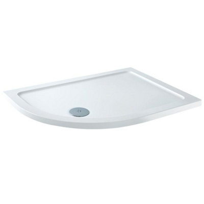 Quadrant Resin Stone Shower Tray White Finish 900 x 900 Slimline 40 mm