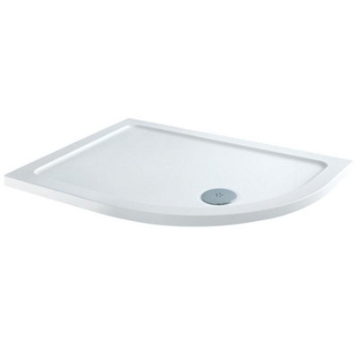 Quadrant Resin Stone Shower Tray White Finish 900 x 900 Slimline 40 mm - 9