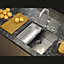 Quadron Anthony 60 Kitchen Workstation Sink, Undermount with accessories, Stainless Steel