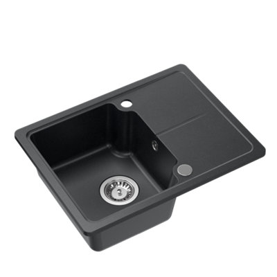 Quadron Baby Johnny super compact kitchen sink with small drainer to ...