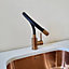 Quadron Maggie Stretch kitchen tap, Copper/Black