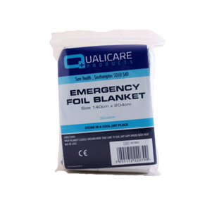 Qualicare Emergency Foil Blankets - Pack of 6