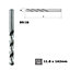 Quality Drill Bit For Metal - Fully Ground HSS DIN 338 Silver - Diameter 11.0mm - Length 142mm