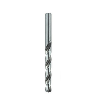 Quality Drill Bit For Metal - Fully Ground HSS DIN 338 Silver - Diameter 4.5mm - Length 80mm