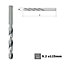 Quality Drill Bit For Metal HSS DIN 338 Silver - Diameter 9.2mm - Length 125mm