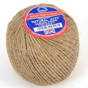Quality Everlasto 225g Ball 3 Ply Natural Jute Garden Horticultural Twine