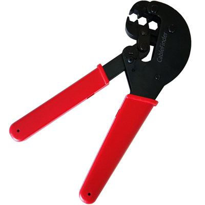 QUALITY F Type Connector Hex Crimping Tool Aerial Coaxial Crimper