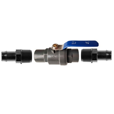 quality flow control valve for pond pump/filters/fountains corrugated pipe (25mm) - 6