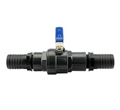 quality flow control valve for pond pump/filters/fountains corrugated pipe (32mm)