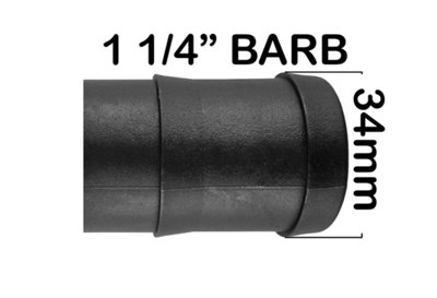 quality flow control valve for pond pump/filters/fountains corrugated pipe (32mm) - 6